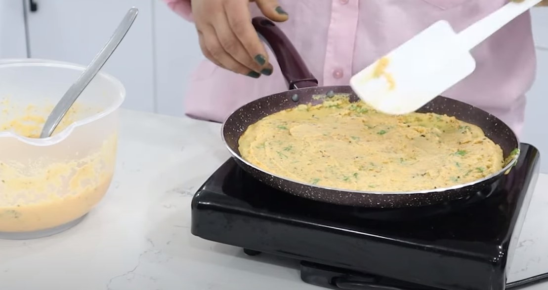 Glutensiz Vegan Kırmızı Mercimekli Krep
