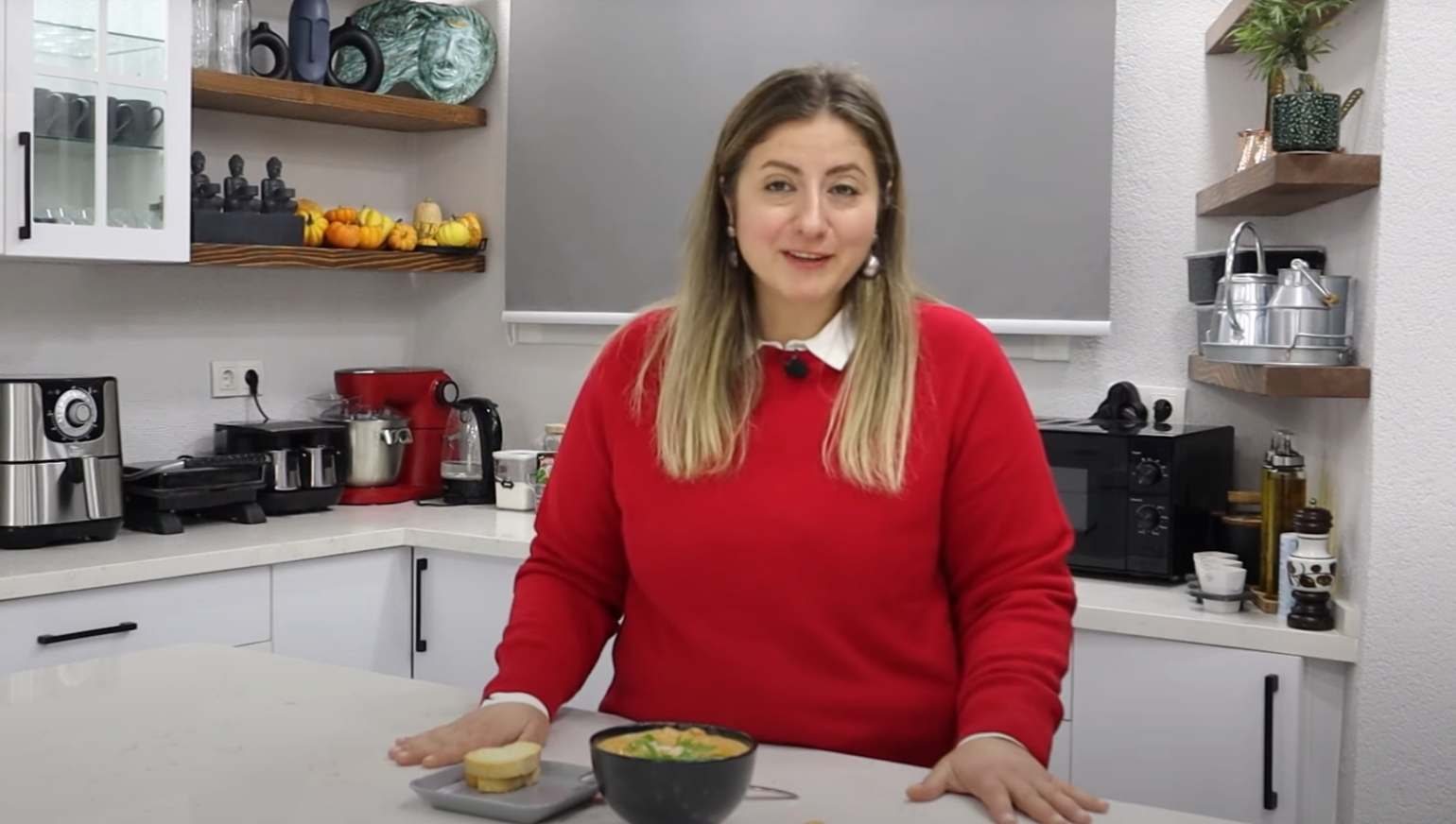 Fırında Krem Peynirli Domates Çorbası 