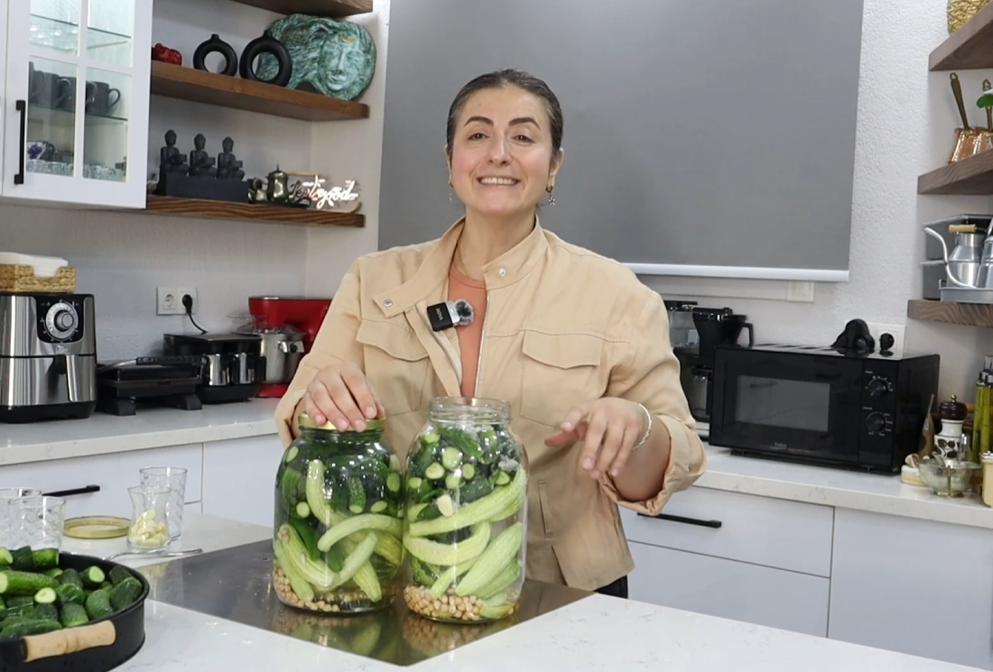 🌿🥒 Nohut ile Turşu Tarifi 🥒🌿